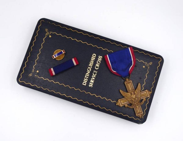 WW2 Cased Distinguished Service Cross (Robbins Company 1945)