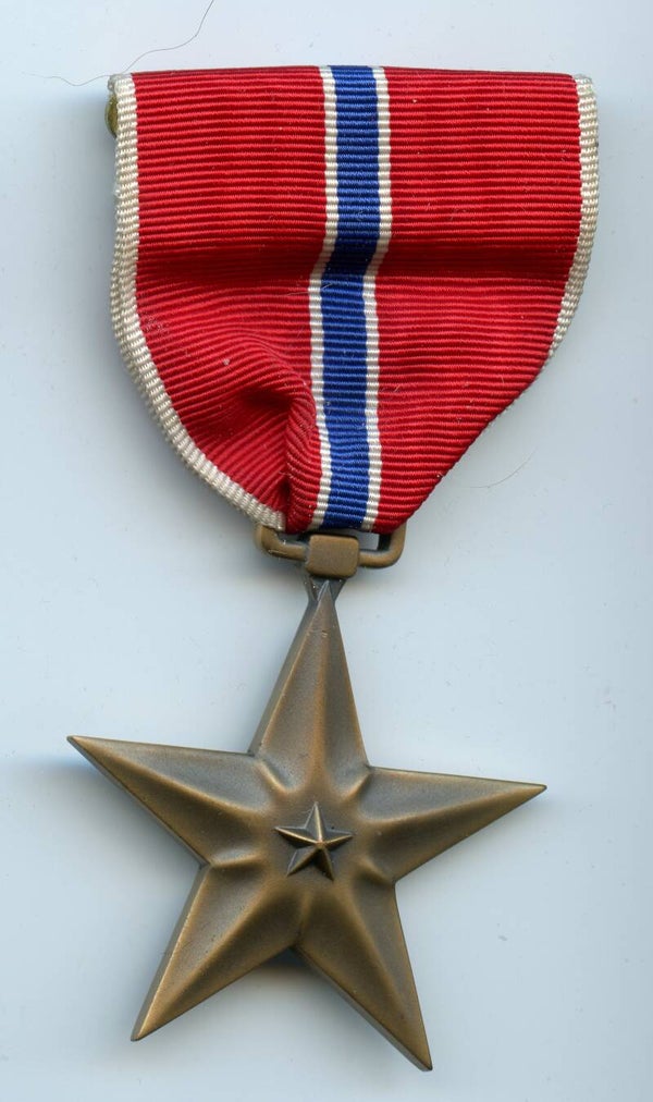 WW2 Bronze Star Medal