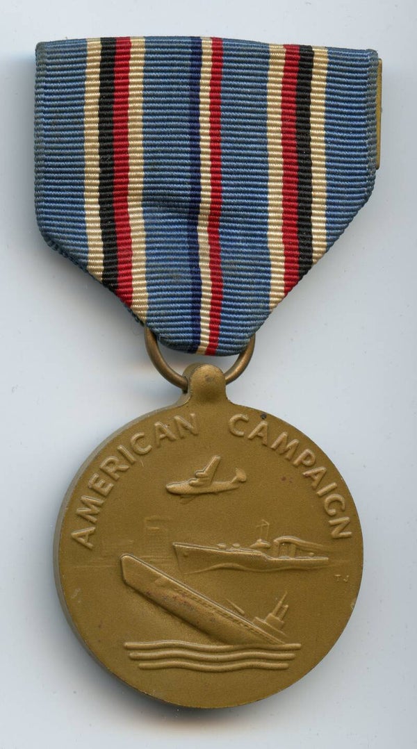 WW2 American Navy Campaign Medal