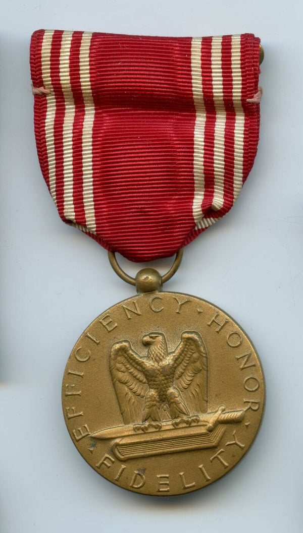 WW2 Named Good Conduct Medal