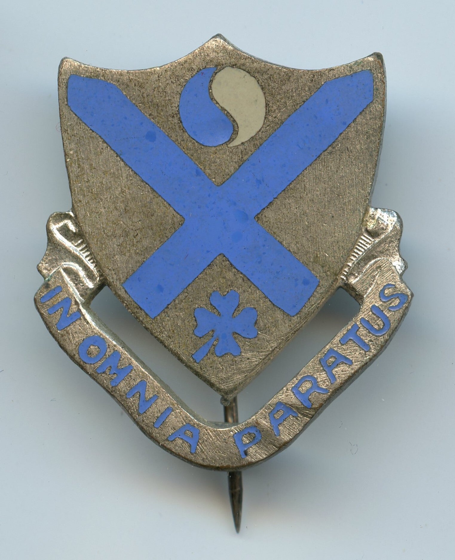 WW2 114th Infantry Regiment DUI Pin