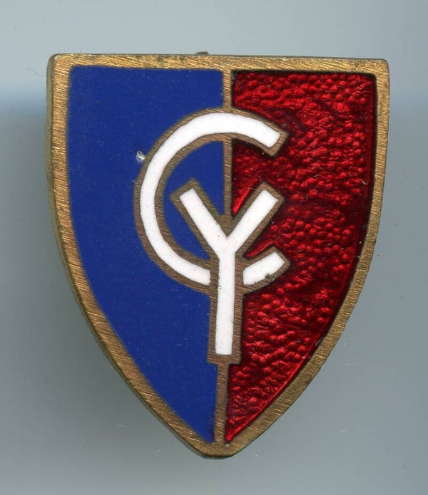 WW2 38th Infantry Division DUI Pin