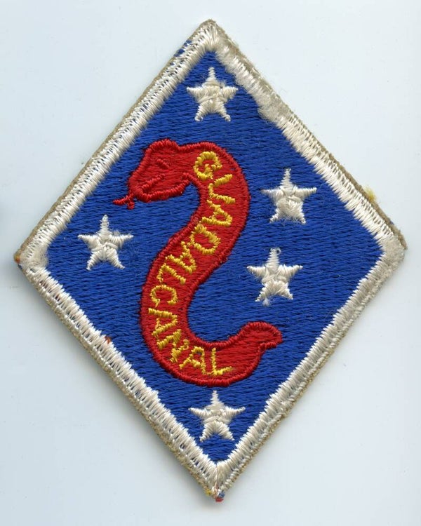 WW2 2nd Marine Division Patch (1st Pattern)