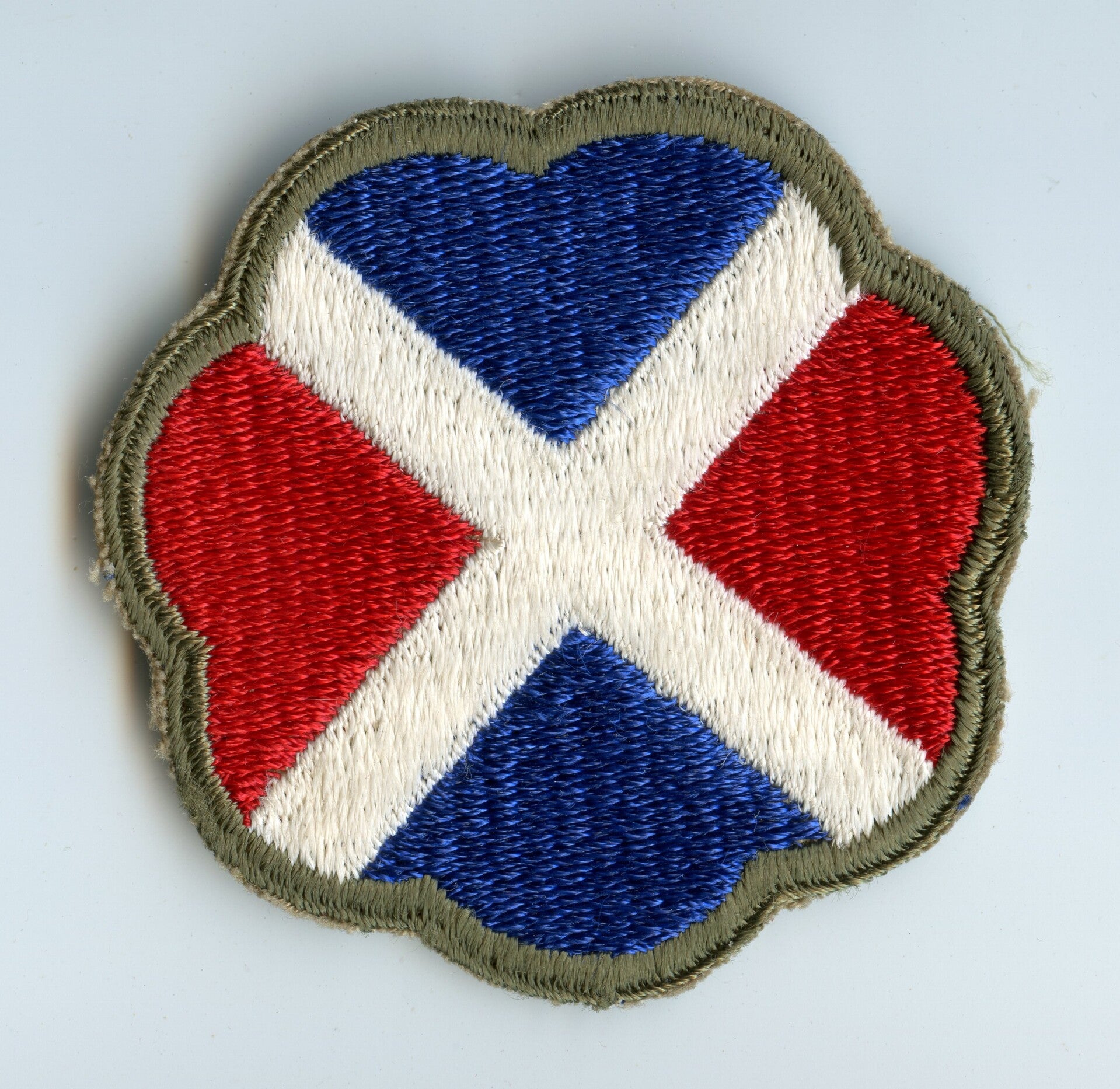 WW2 17th Infantry Division Patch (Phantom/Ghost Division)