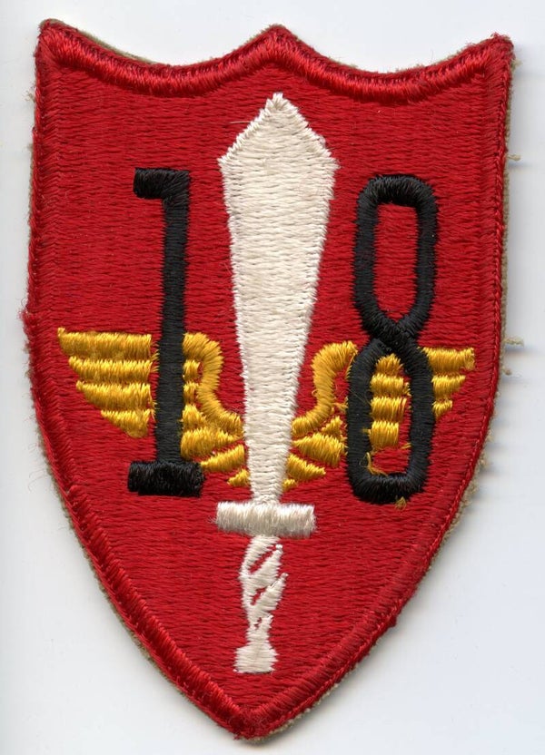 WW2 USMC 18th Marine Defense Battalion Patch