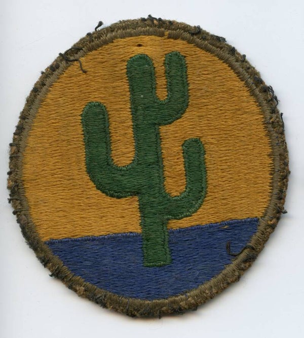 WW2 103rd Infantry Division Patch (Greenback)