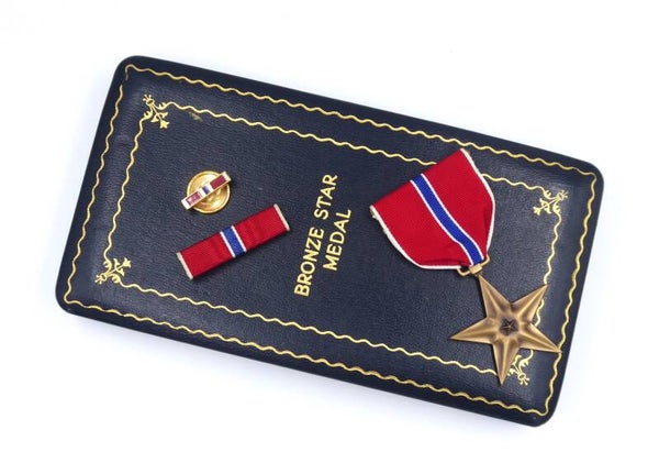 WW2 Cased & Named Bronze Star Medal, 345th Infantry Regiment, 87th Infantry Division (ETO)