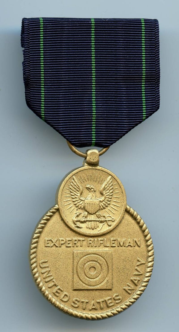 Modern Era Navy Expert Rifleman Marksmanship Medal