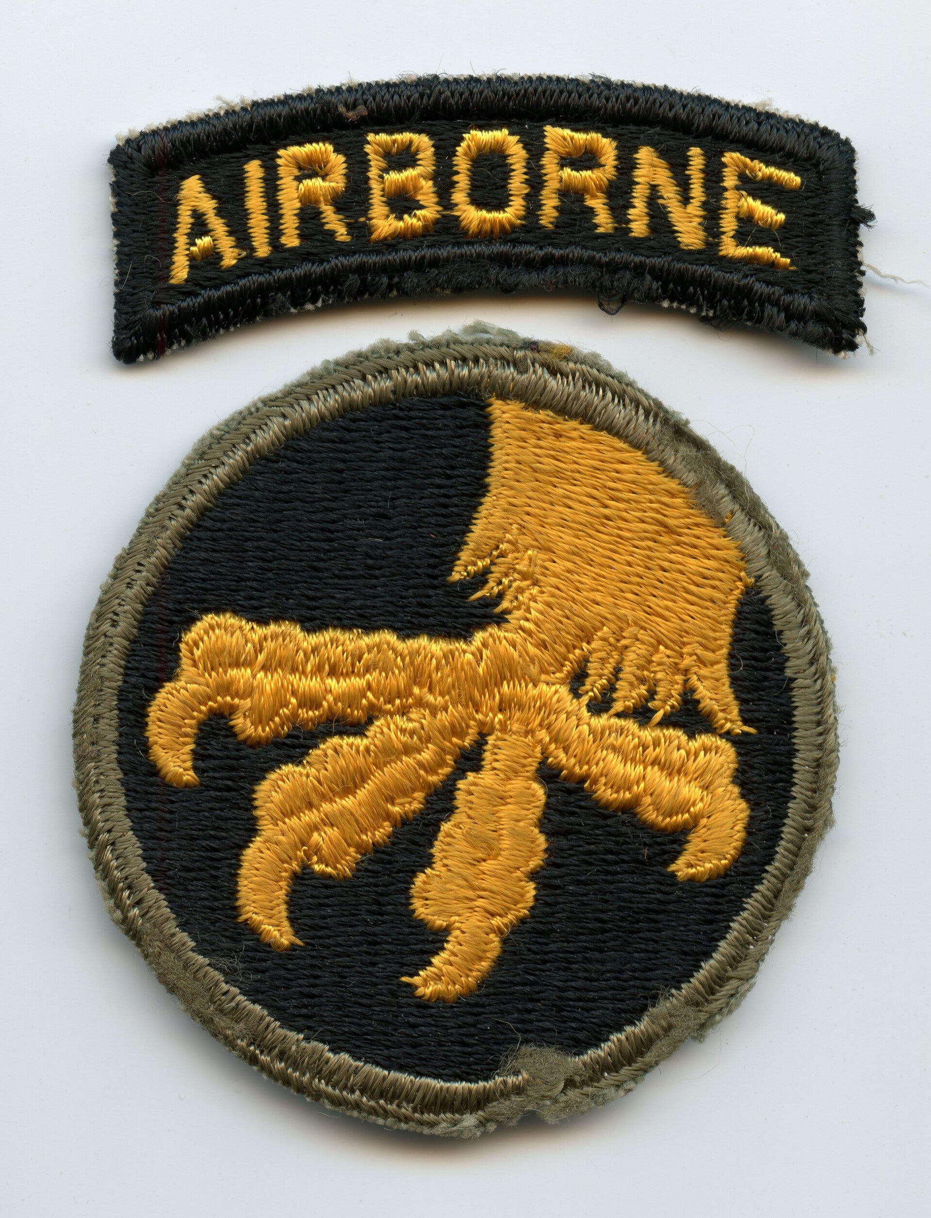 WW2 17th Airborne Division Patch