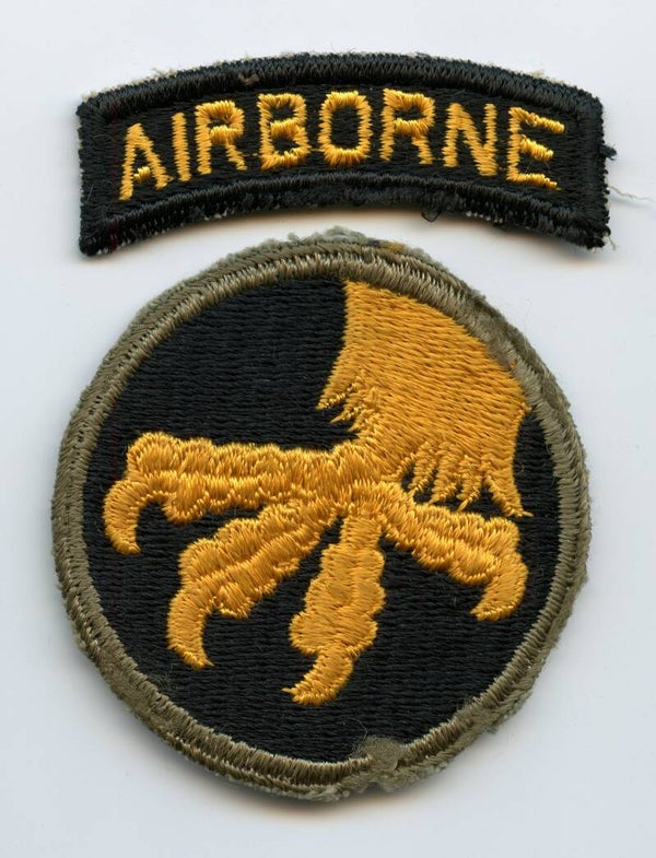 WW2 17th Airborne Division Patch