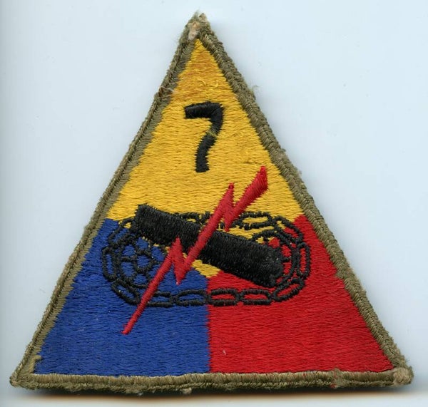 WW2 7th Armored Division Patch