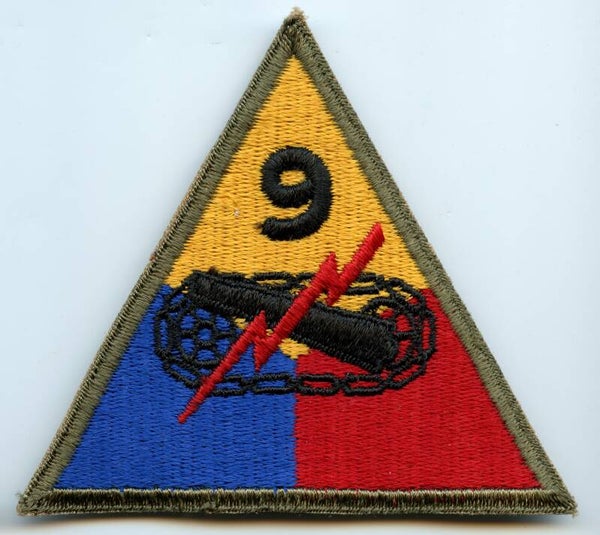 WW2 9th Armored Division Patch