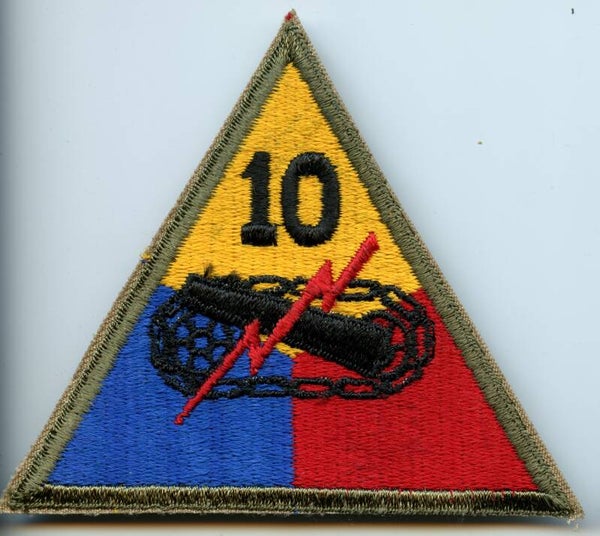 WW2 10th Armored Division Patch