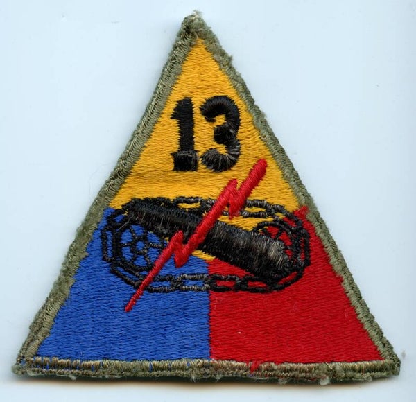 WW2 13th Armored Division Patch