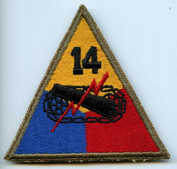 WW2 14th Armored Division Patch