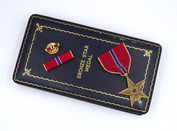 WW2 Cased Bronze Star Medal