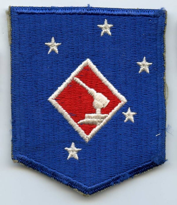 WW2 USMC 1st Marine Amphibious Corps Defense Battalion Patch