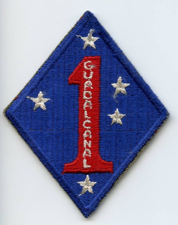 WW2 1st Marine Division Patch