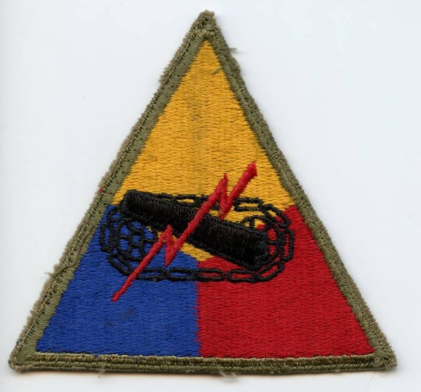 WW2 Armored Forces Patch (Greenback)