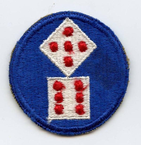 WW2 11th Army Corps Patch (Greenback)
