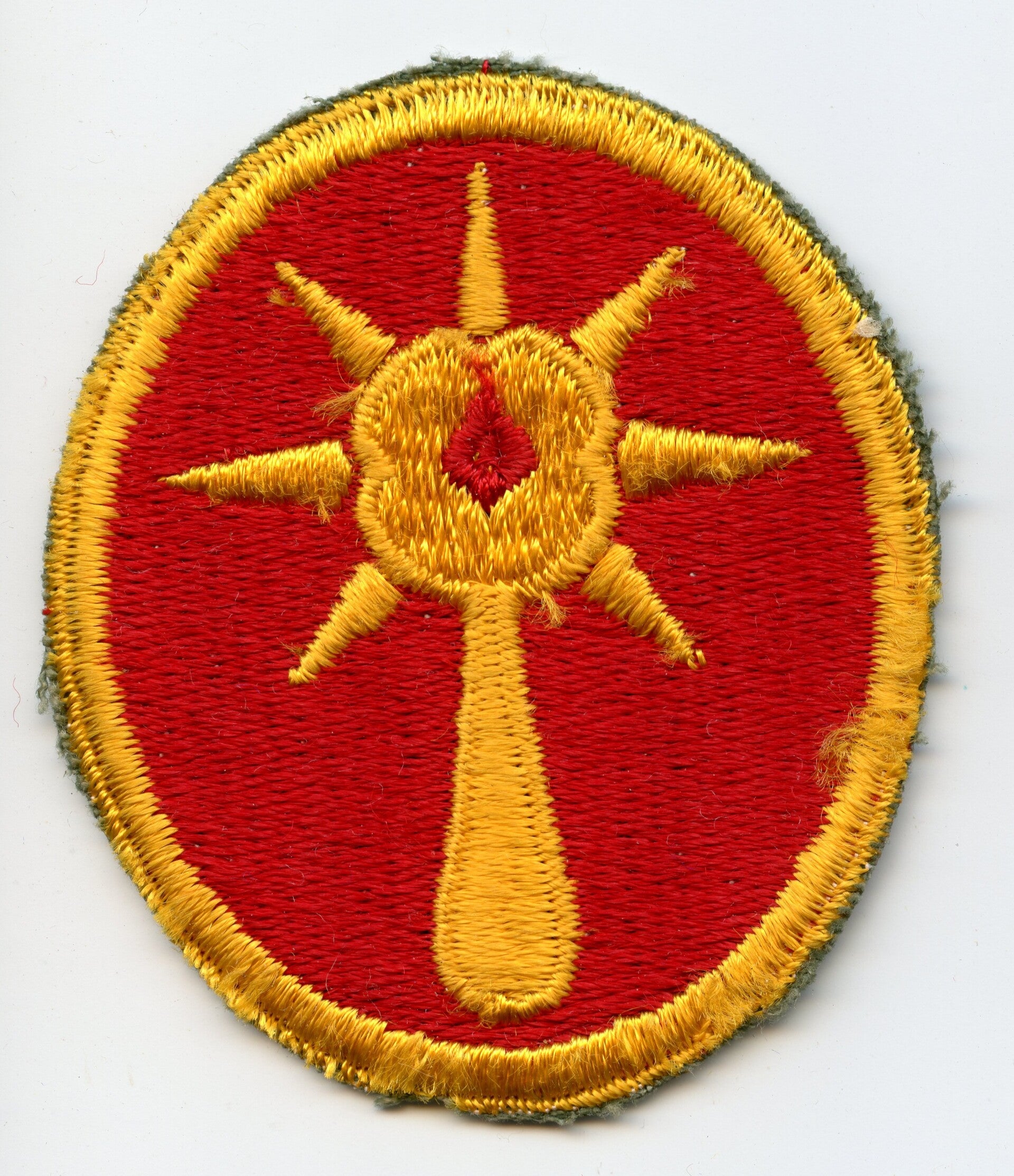 WW2 108th Infantry Division Patch (Phantom/Ghost Division)