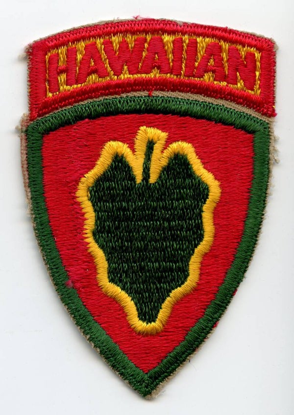 WW2 Hawaiian Division Patch