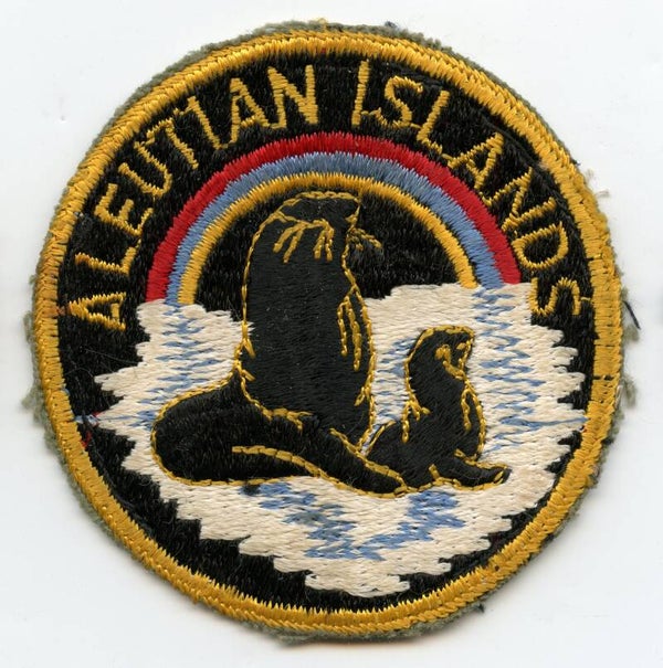 WW2 Aleutian Islands Command Patch