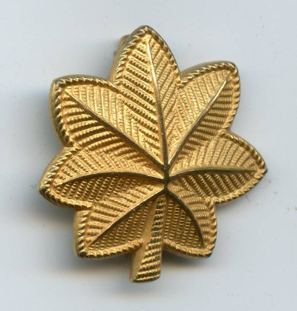 WW2 Major Oak Leaf Pin