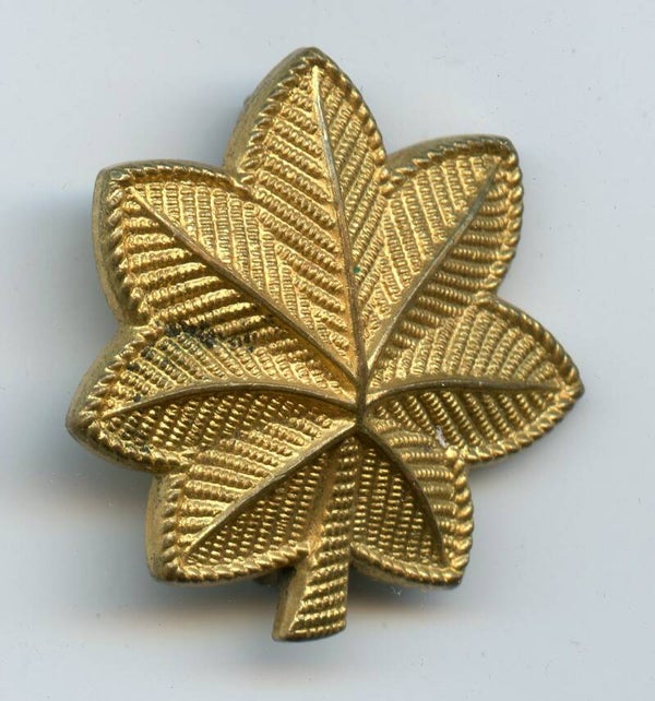 WW2 Major Oak Leaf Pin