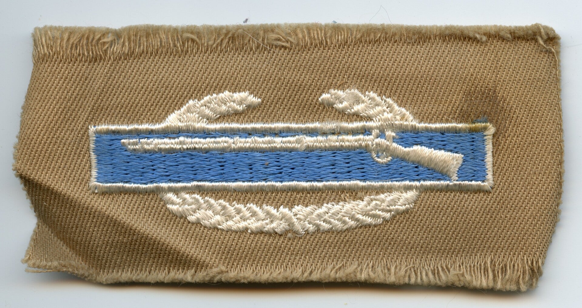 WW2 Combat Infantryman Badge (Khaki) Patch