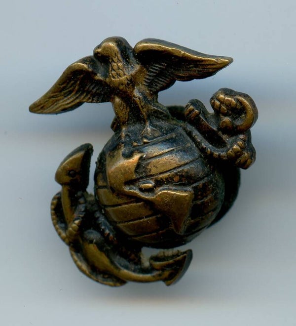 WW2 USMC EGA Collar Pin