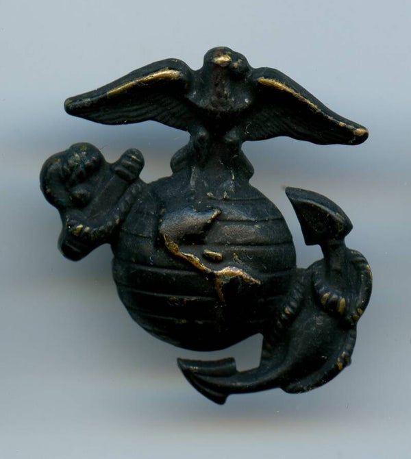 WW2 USMC EGA Collar Pin