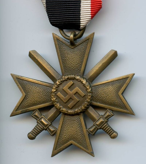 KVK 2nd Class with Swords "85" Julius Pietsch (RARE!)