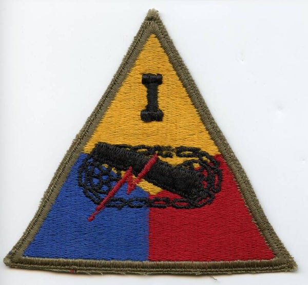 WW2 1st Armored Corps Patch (Greenback)