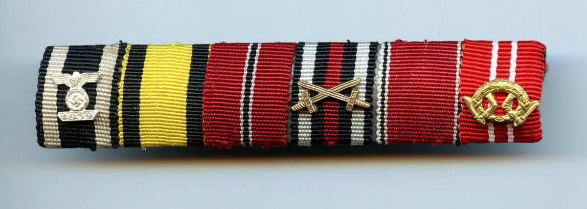 German/Finnish 6 Piece Ribbon Bar | Chasing Militaria