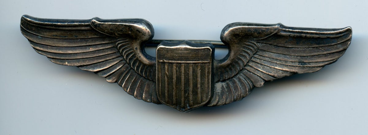 WW2 Sterling Air Force Pilot Wing | Chasing Militaria
