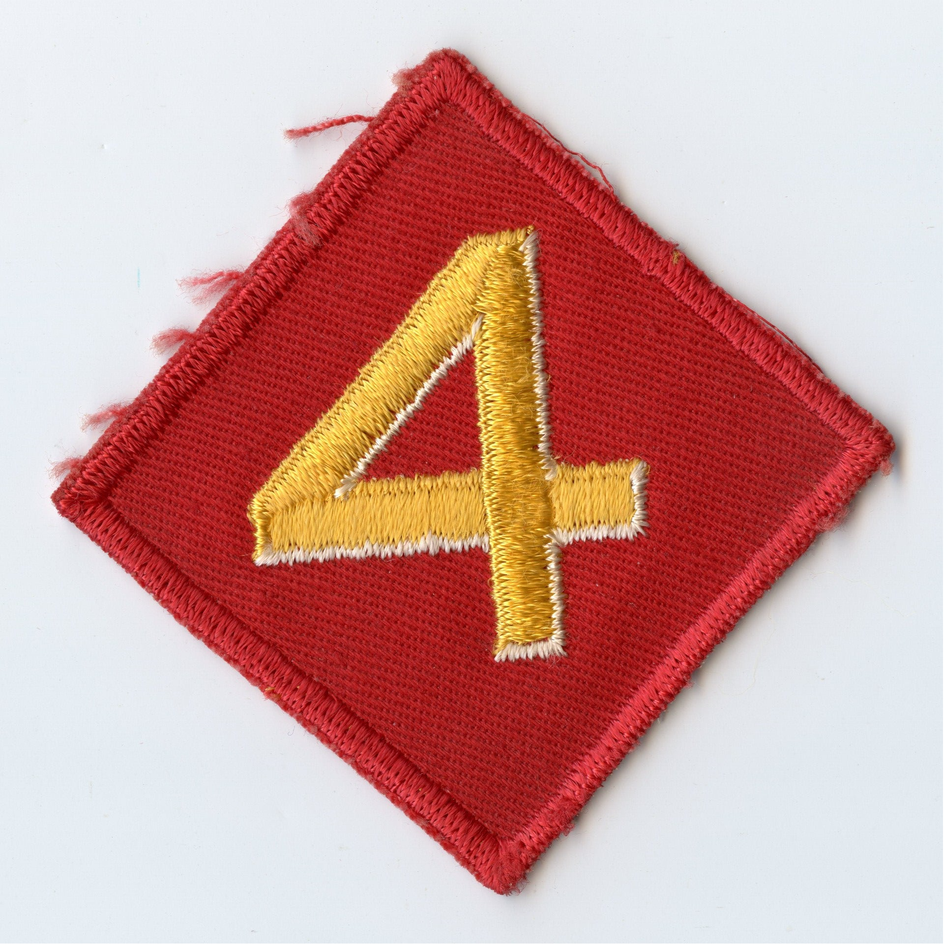WW2 4th Marine Division Patch