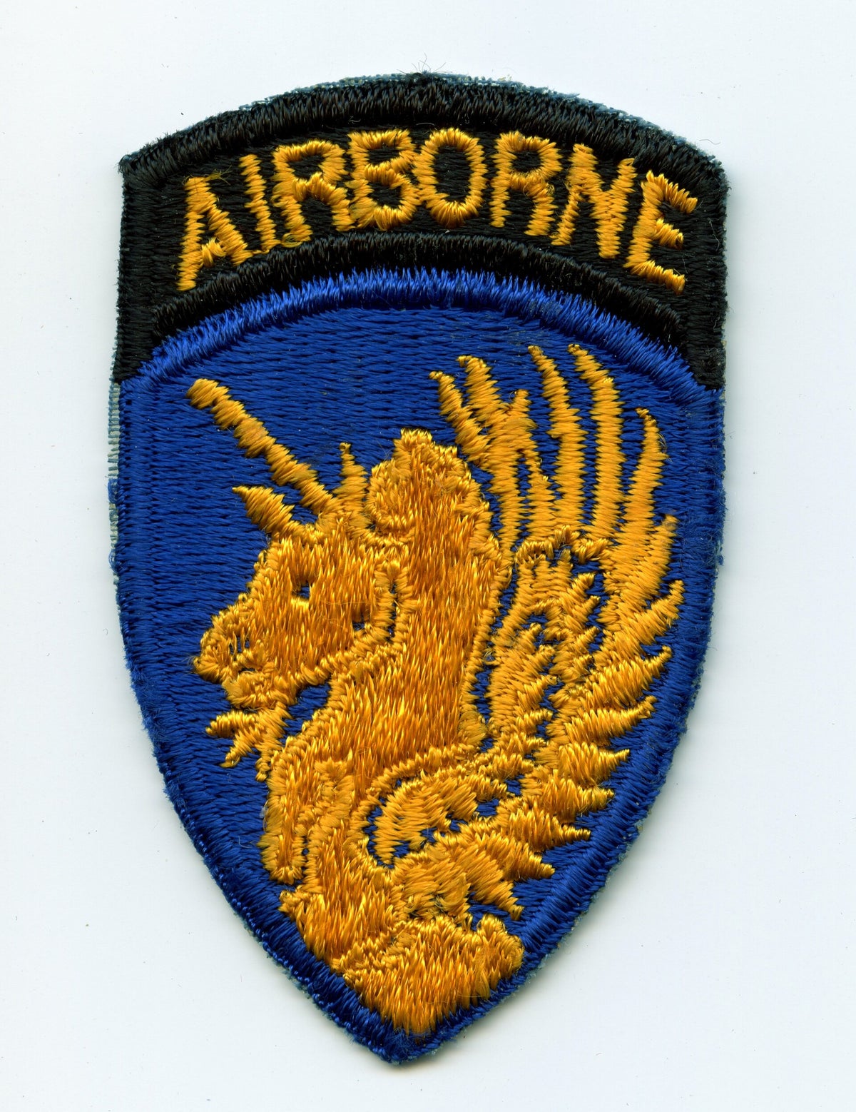 13th Airborne Division DUI DI Crest Pin (post war 13th Airborne Division DUI DI Crest Pin (post war