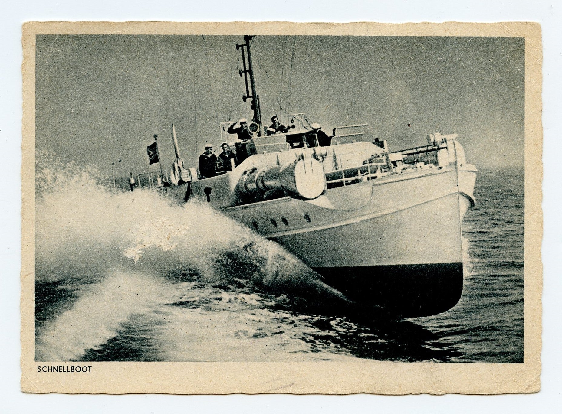 Postcard "Schnellboot"