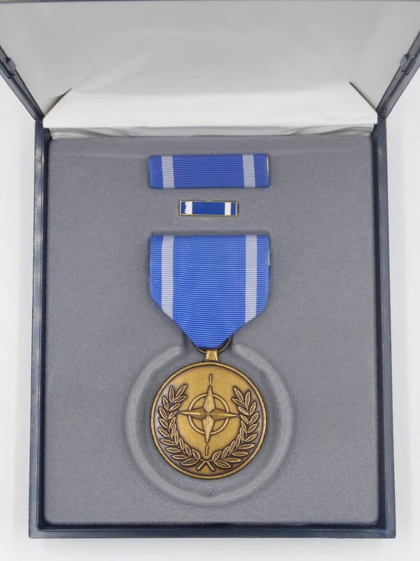 Modern Era Cased US NATO Medal