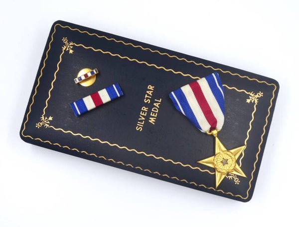 WW2 Cased Silver Star Medal