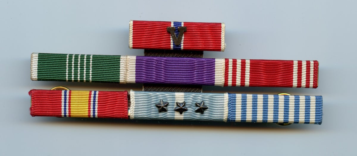 WW2/Korean War US Ribbon Bar | Chasing Militaria