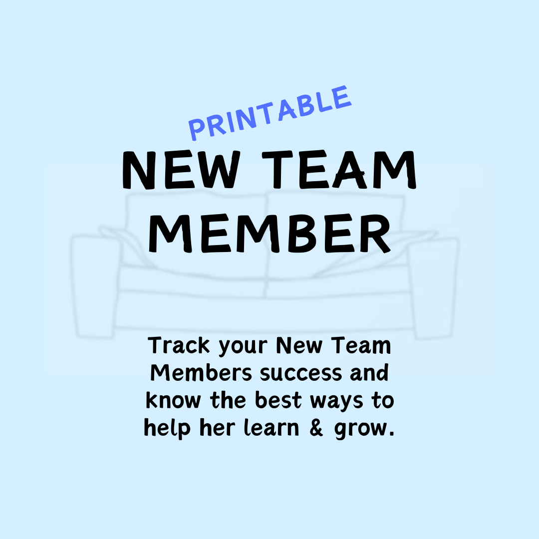 New Team Member Checklist