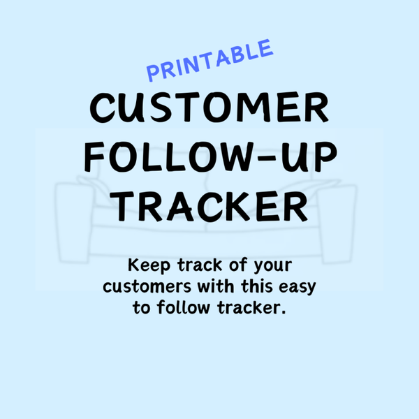 Customer Follow-Up Tracker