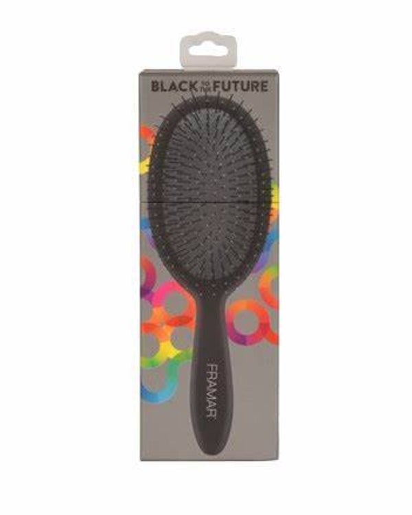 Black to the Future Oval Brush