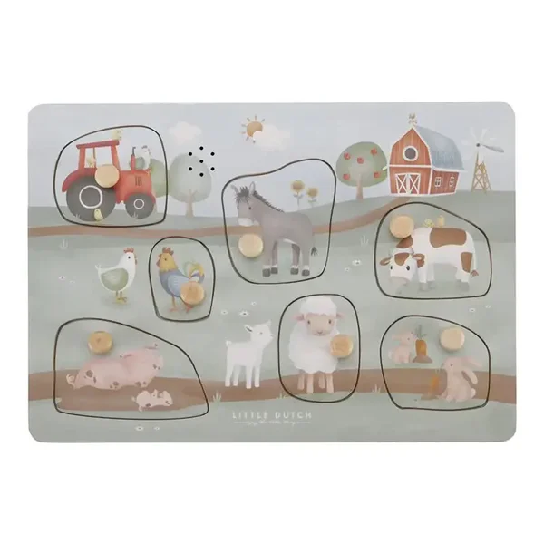 Little Dutch Geluidenpuzzel
