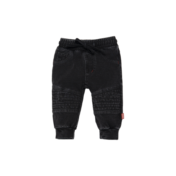 -50%  B.E.S.S. Donkere jog denim broek