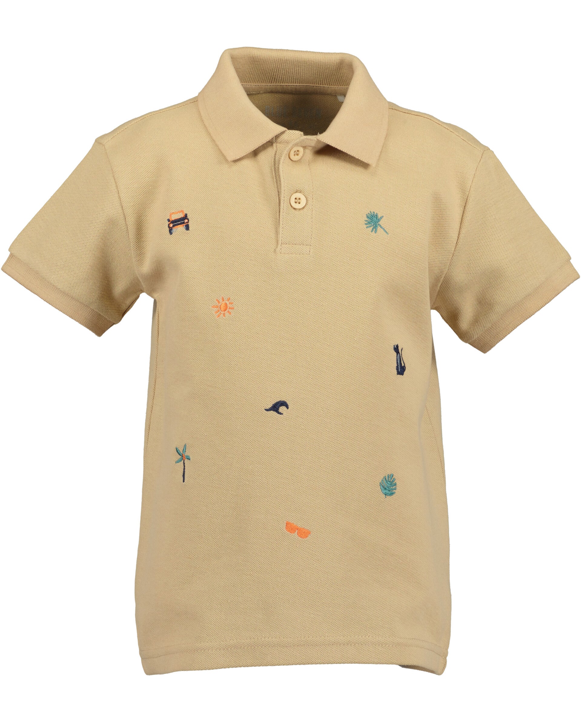 Blue Seven Camel polo