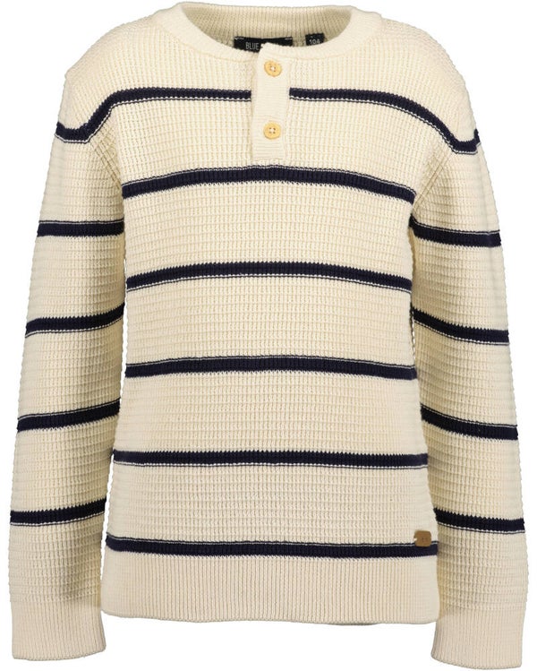 Blue Seven Offwhite gebreide sweater