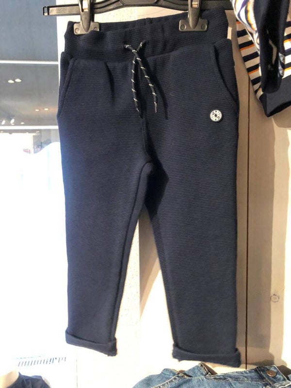 -50% B.Nosy Donkerblauwe wafel broek